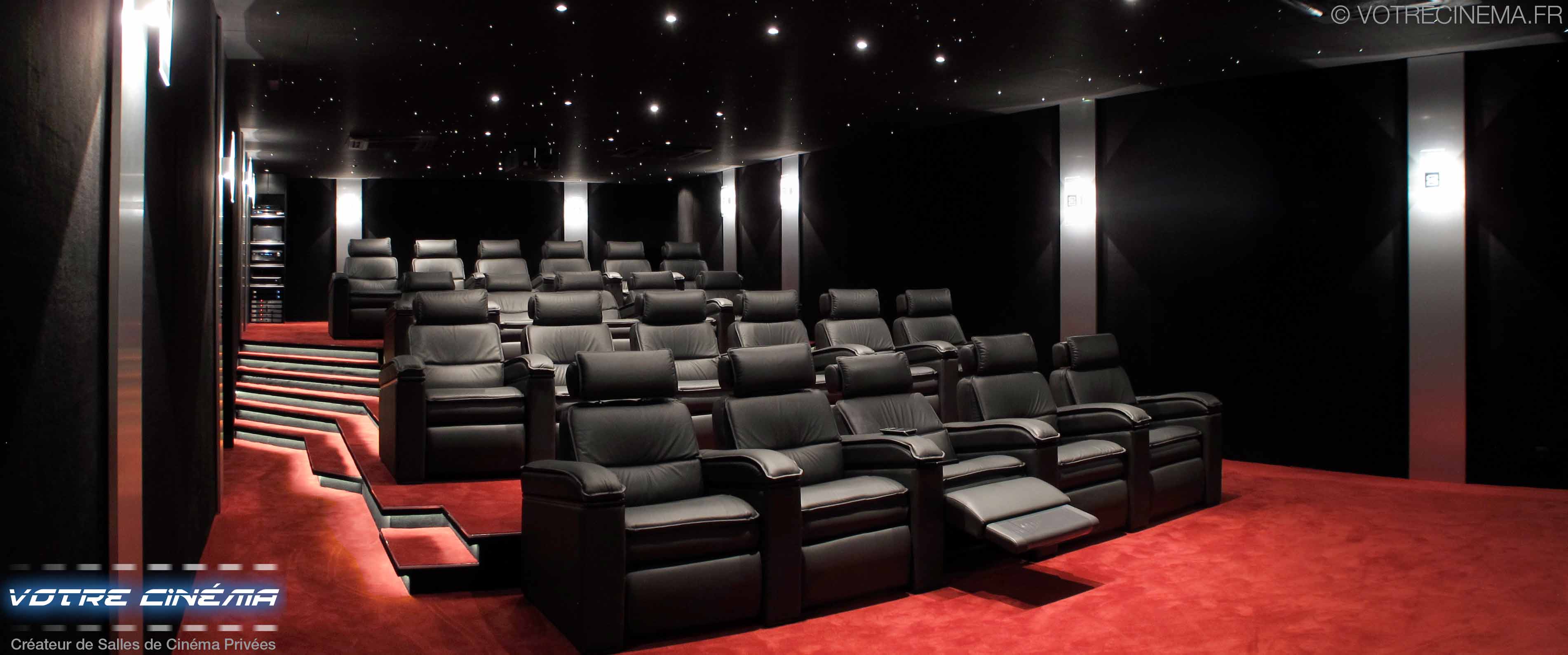 creation salle de cinema privee Maroc