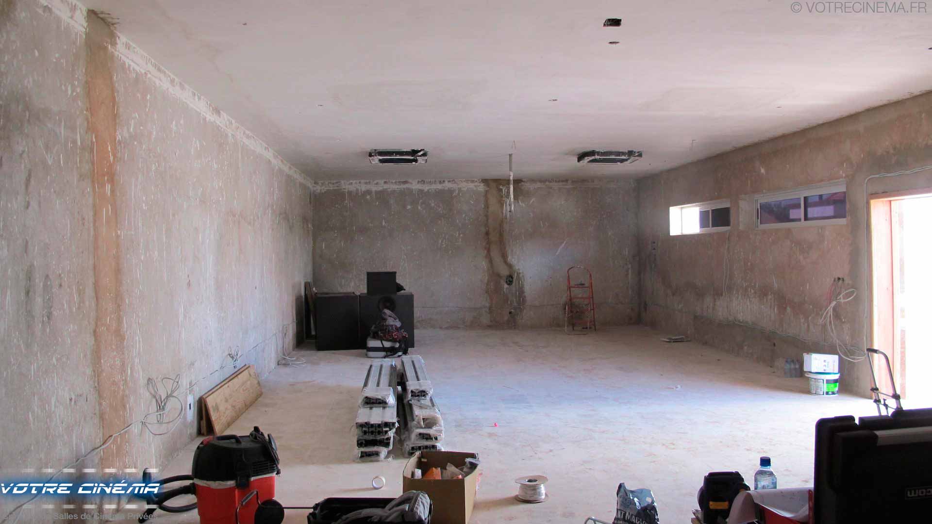 Travaux salle cinéma à domicile Maroc