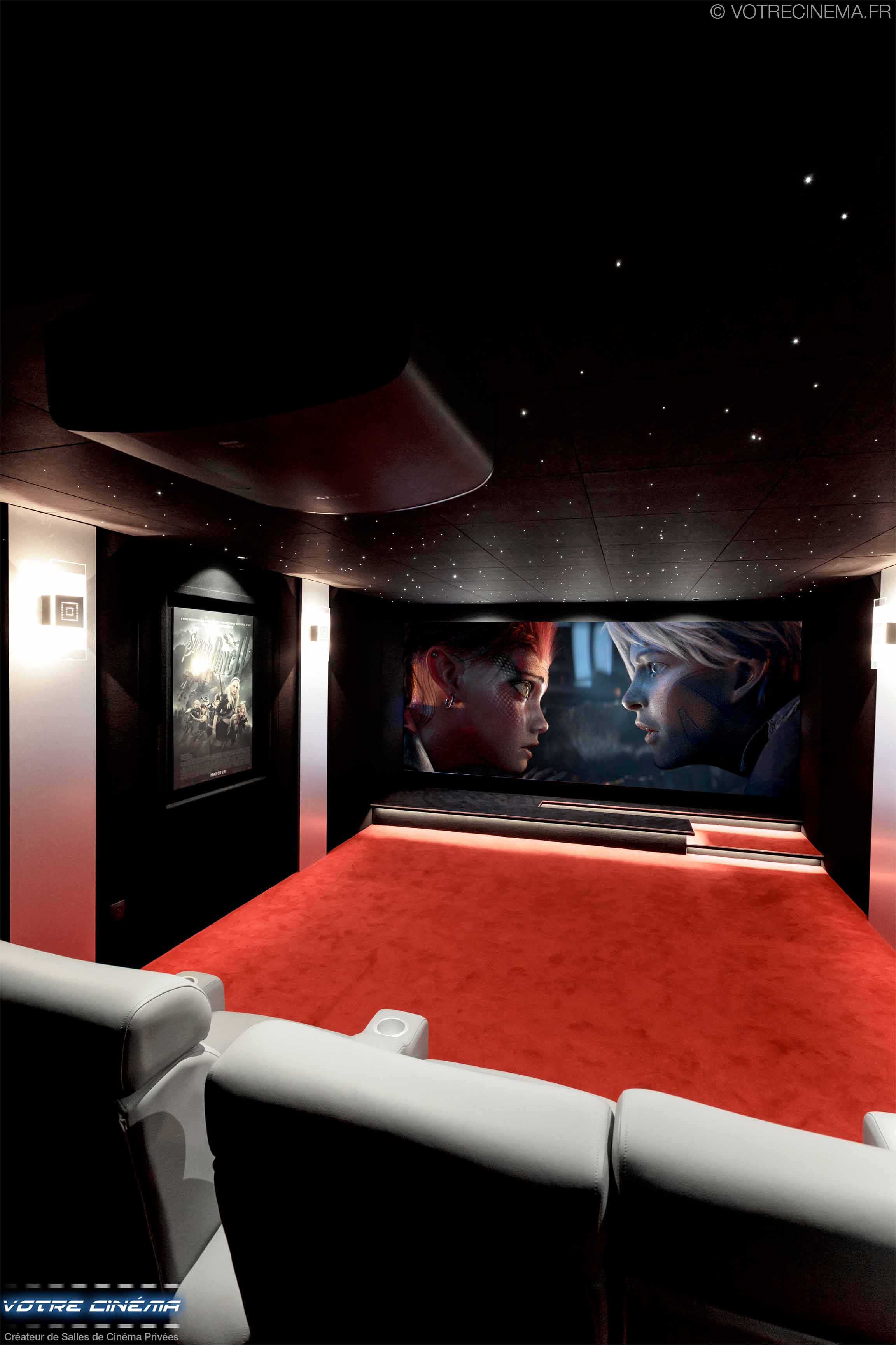 Création de salle de cinéma privée mulhouse