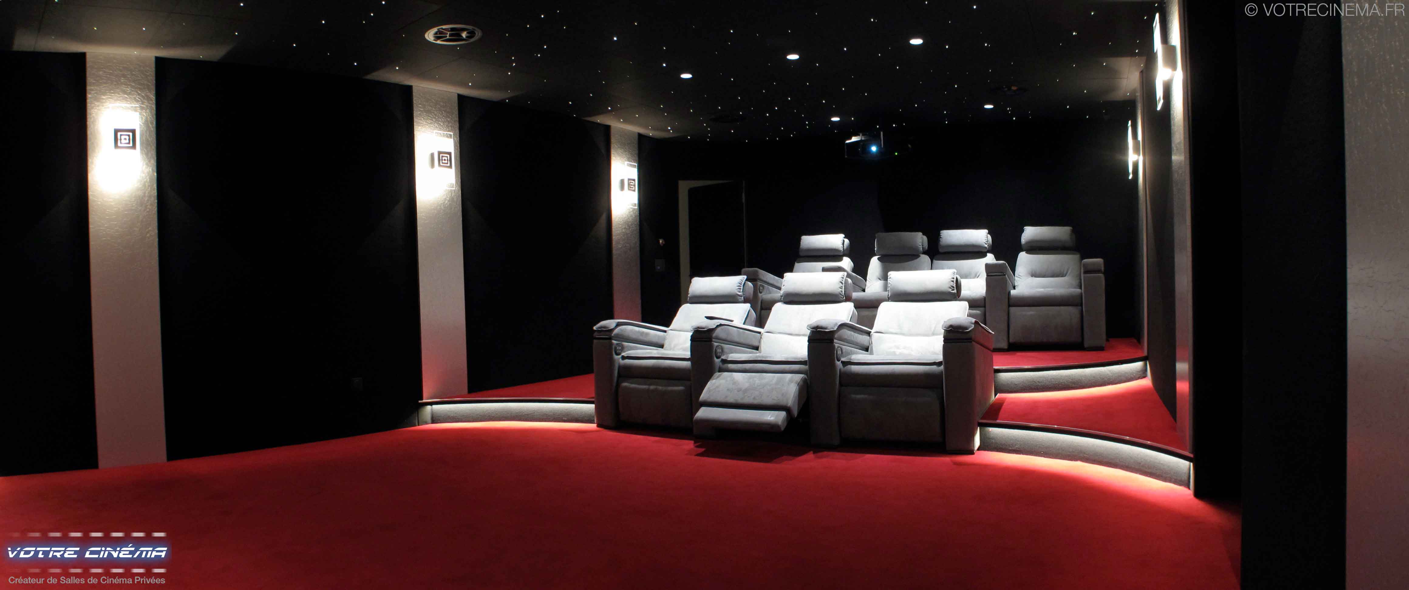 Création salle cinéma privée Rouen