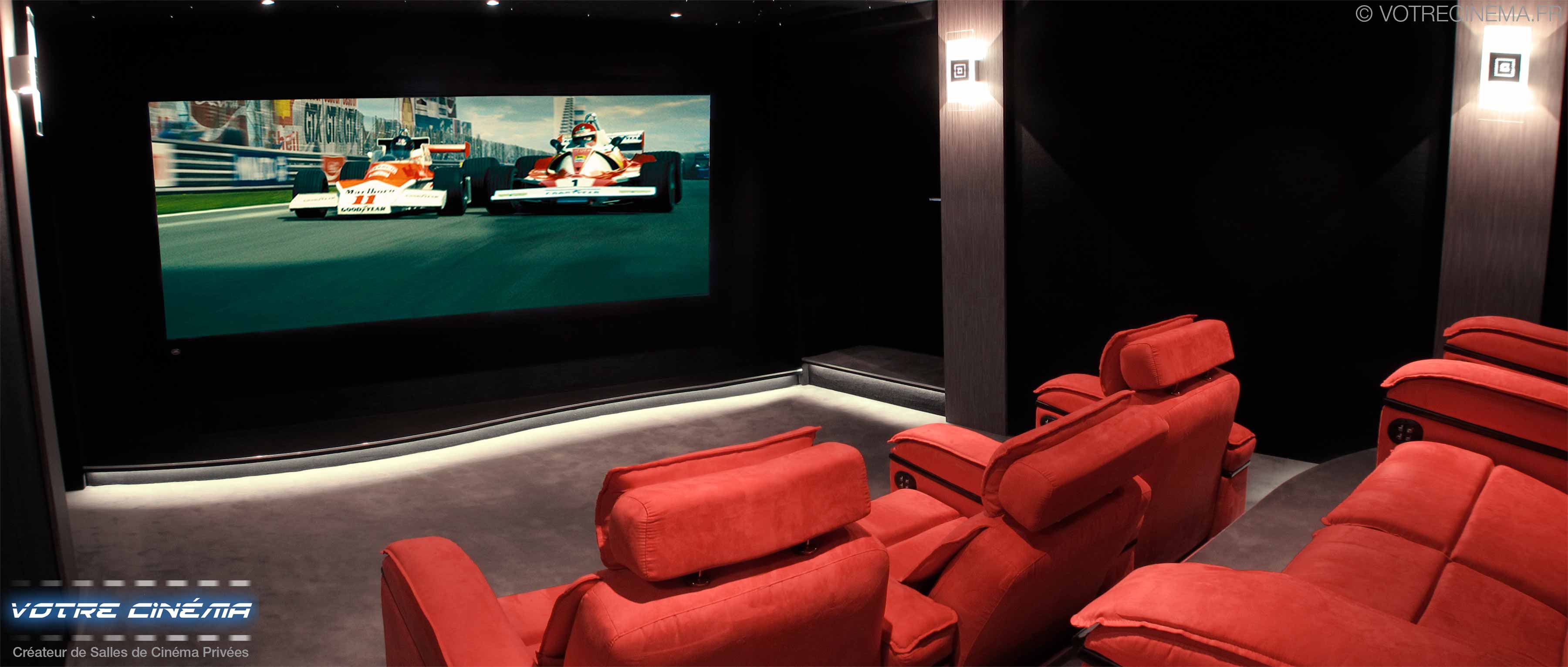 Création de salle de cinéma privée salon de provence
